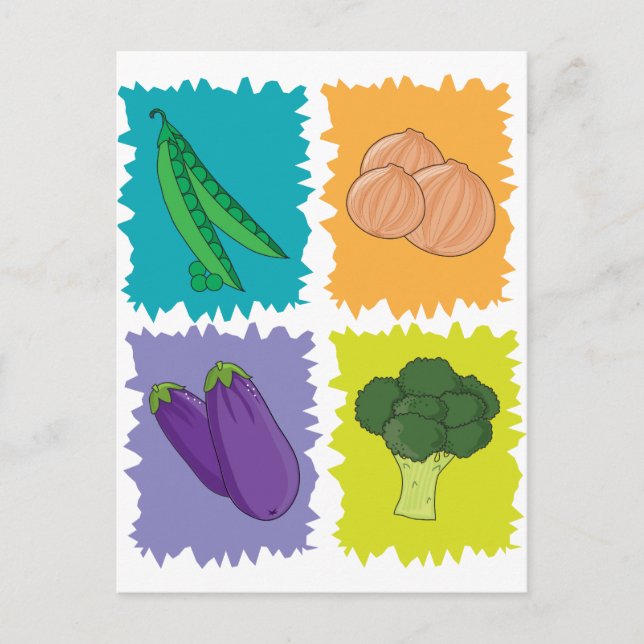 Postal Vegetales (Anverso)