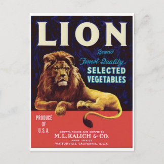Postal Vegetales de León Watsonville California EE.UU. Vi