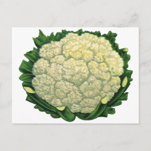 Postal Vegetales Vegetales Vegetales Cauliflower