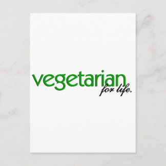 Postal Vegetariano de por vida