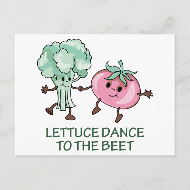 Postal Veggie Humor (Anverso)