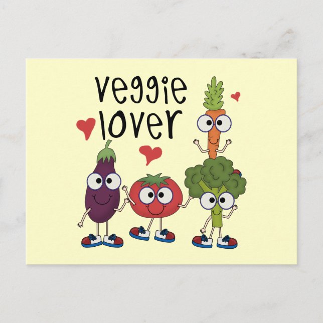 Postal Veggie Lover (Anverso)