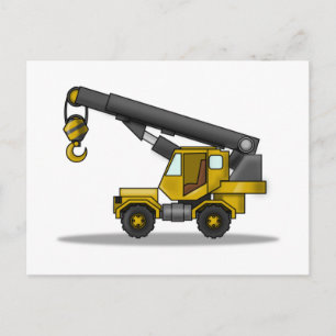 Postal Vehículo de construcción de grúa Personalizado ama