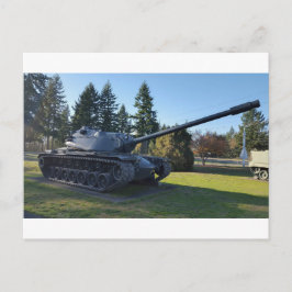 Postal Vehículo militar histórico Tanque M48 Patton