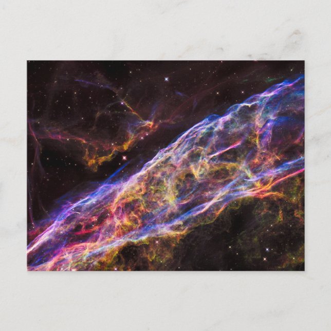 Postal Veil Nebula Supernova Remnant (Anverso)