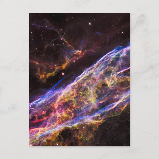 Postal Veil Nebula Supernova Remnte Wallet (Anverso)