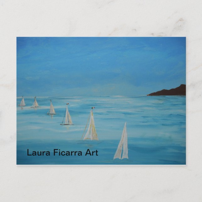 Postal Vela (Anverso)