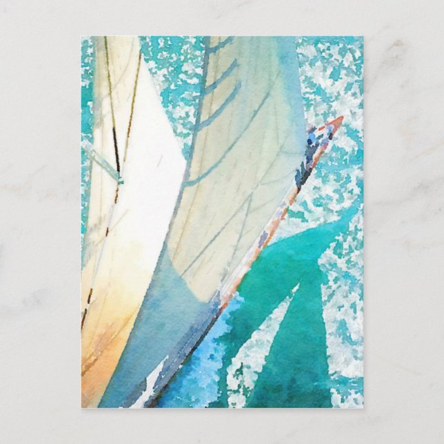 Postal Vela (Anverso)