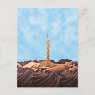 Postal Vela de cumpleaños