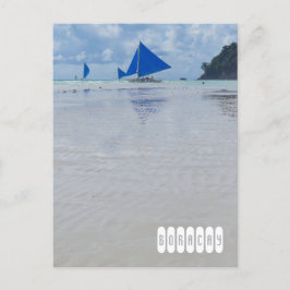 Postal Vela de paracaídas en Boracay