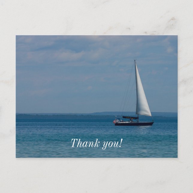 Postal Vela Mackinac (Anverso)
