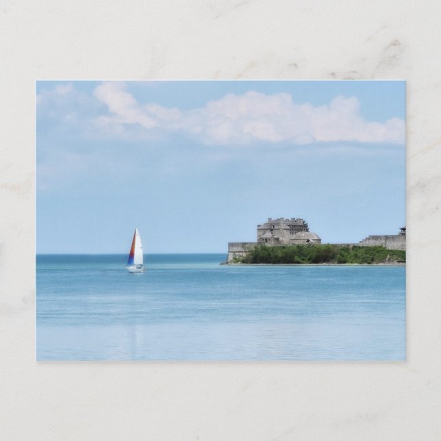 Postal Vela por Old Fort Niagara Photo (Anverso)
