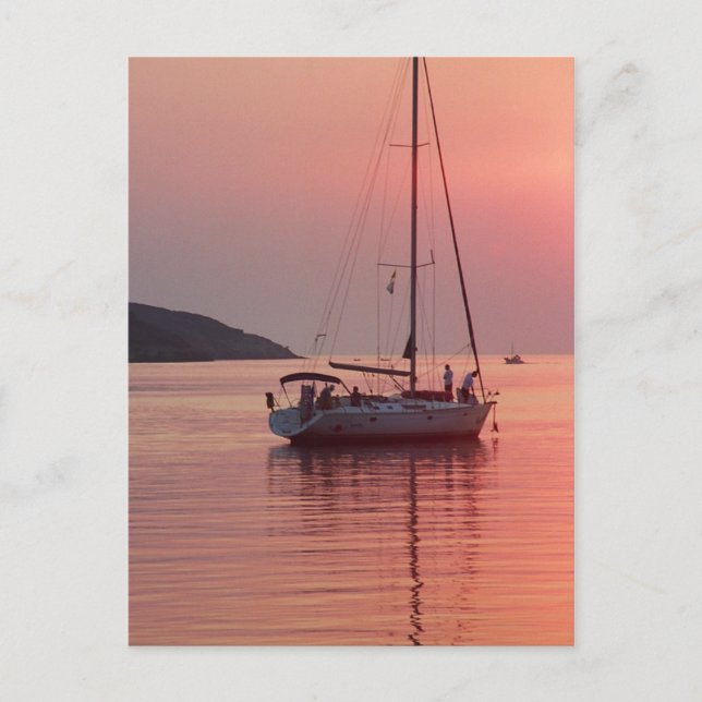 Postal Velada de calma (Anverso)