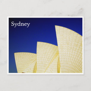 Postal velas azules de sydney