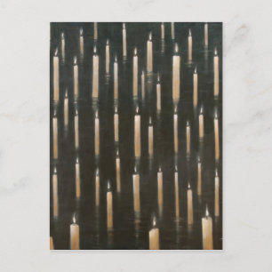 Postal Velas en el lago Udaipur India 2012