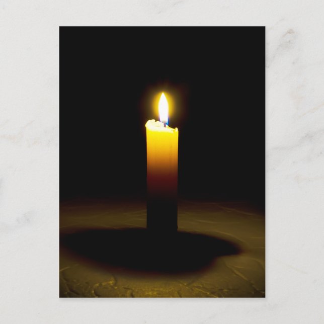 Postal Velas, llama. (Anverso)