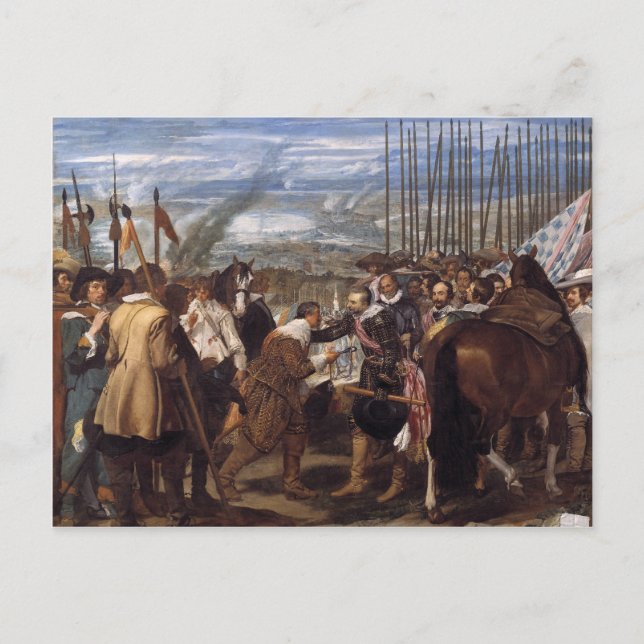 Postal Velázquez- Surrenderof Breda (Anverso)