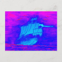 Postal velero fluorescente 1