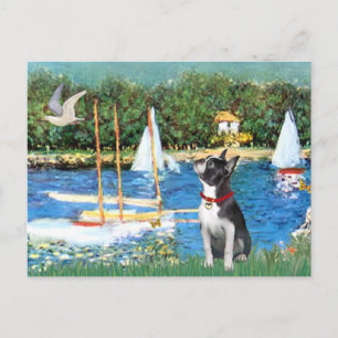 Postal Veleros - Boston Terrier #@