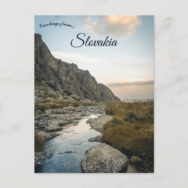 Postal Velicky Creek High Tatras Vysoke Tatry Slovakia (Anverso)