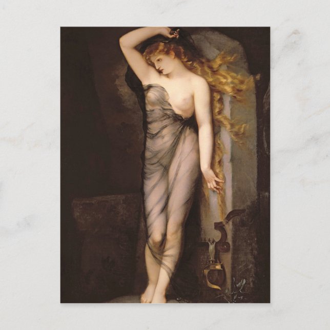 Postal Velleda, antes de 1869 (Anverso)