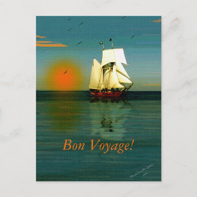 Postal Velocidad de Dios (Anverso)