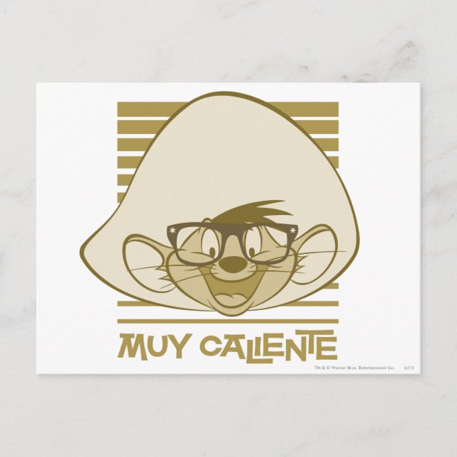 Postal VELOCIDAD GONZALES™ - Muy caliente (Anverso)