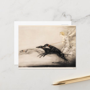 Postal Velocidad II, Vitesse, 1933 por Louis Icart