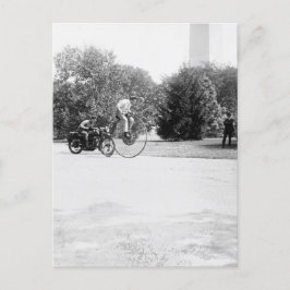 Postal Velocipede y motocicleta