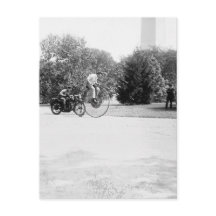 Velocipede y motocicleta