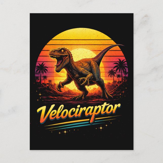 Postal Velociraptor (Anverso)