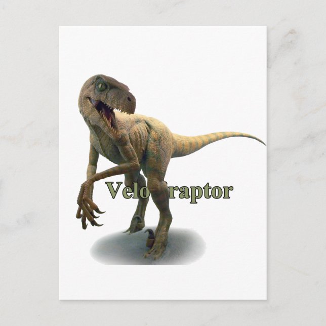 Postal Velociraptor (Anverso)