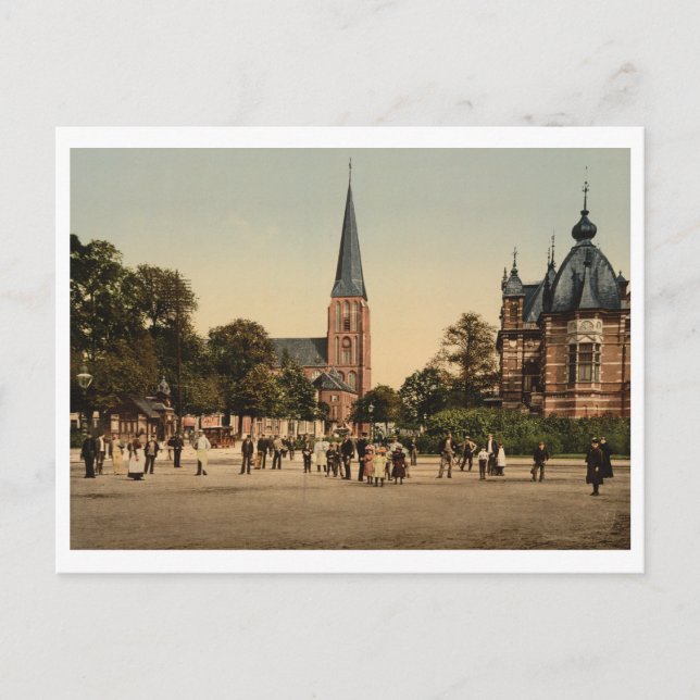 Postal Velper Square, Arnhem, Países Bajos (Anverso)