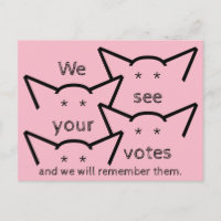 Vemos sus votos y recordaremos la resistencia