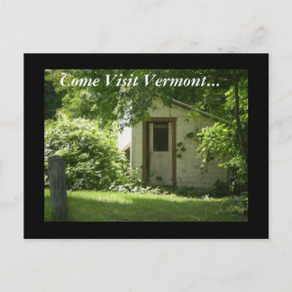 Postal Ven A Visitar Vermont...