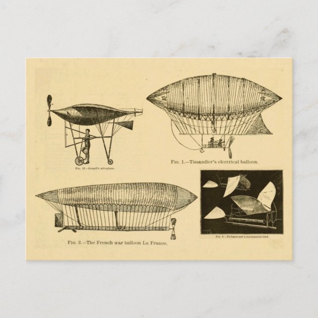 Postal ven a volar conmigo (Anverso)