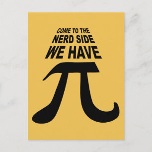 Postal Ven Al Lado Oscuro Que Tenemos Pi