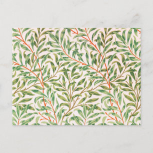 Postal Venado de sauce vintage de William Morris