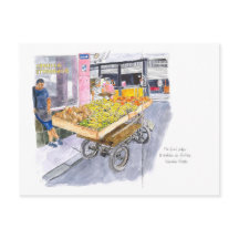 Vendedor de frutas en La Habana Vieja, Cuba