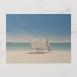 Postal Vendedor de playa de Cuba 2010