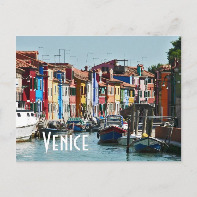 Postal Venecia (Anverso)