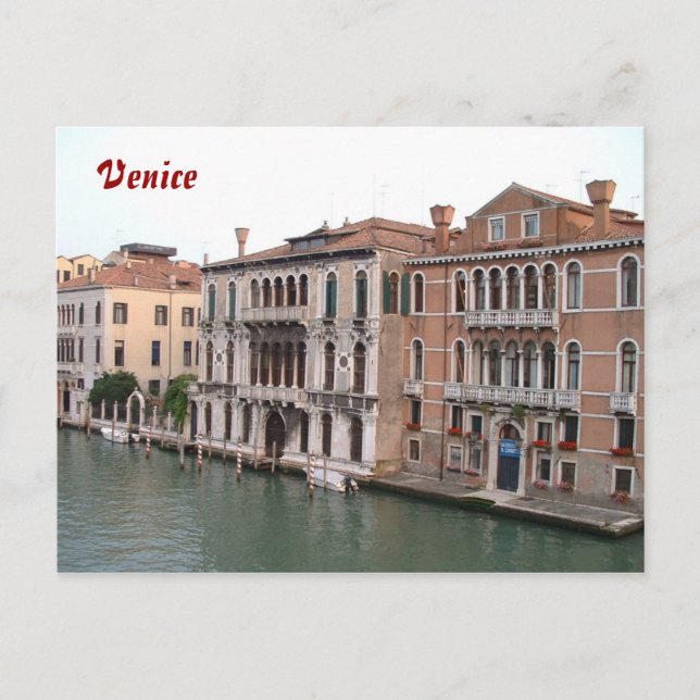 Postal Venecia (Anverso)