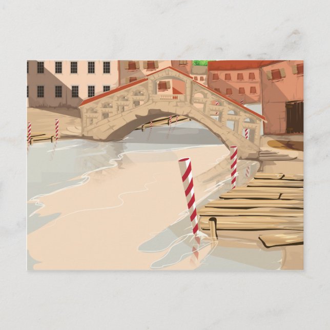 Postal Venecia (Anverso)