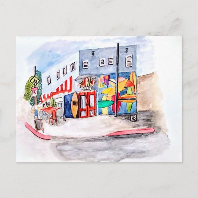 Postal Venecia (Anverso)