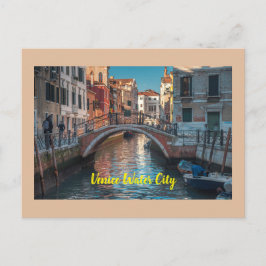 Postal Venecia Ciudad del Agua de Roma