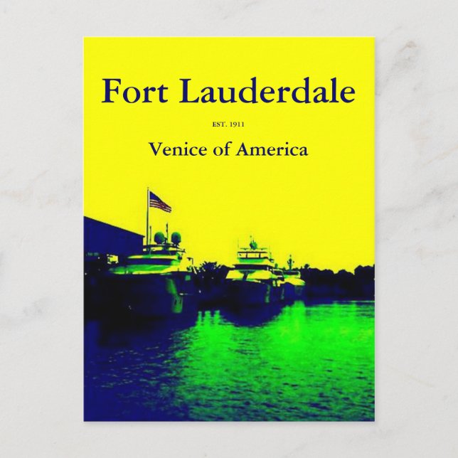 Postal Venecia de América (Anverso)