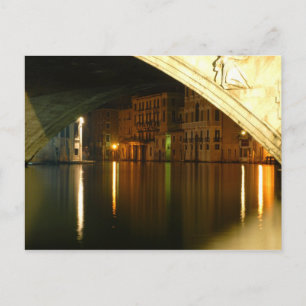 Postal Venecia de noche