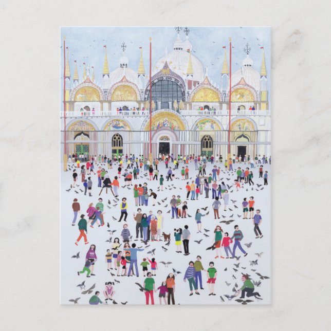 Postal Venecia de San Marcos 1994 (Anverso)