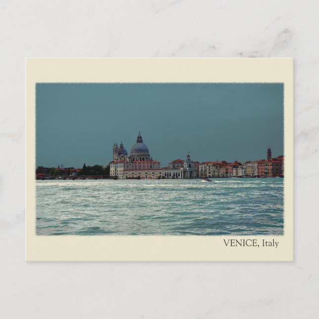Postal Venecia, estilo vintage (Anverso)