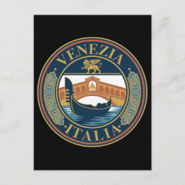 Postal Venecia Italia